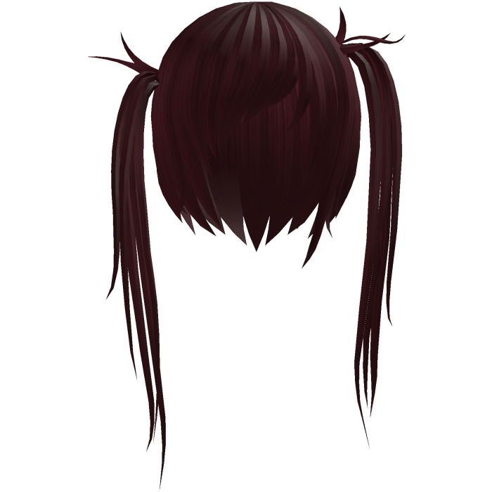 melancholy # asymmetrical twin tails ҂ red