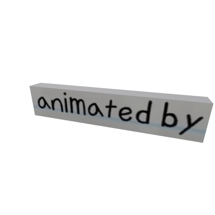 Animated by