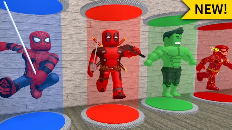 [DEADPOOL] Super Herói Tycoon - Roblox