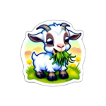 Goat sticker