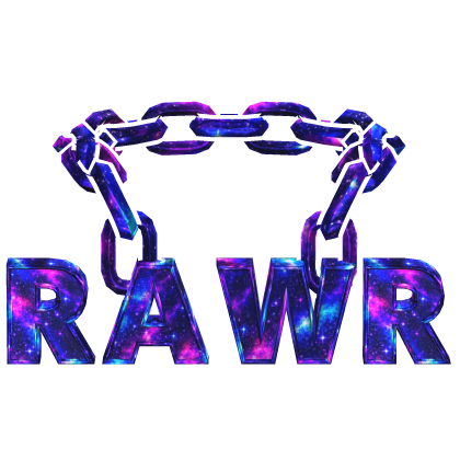 Galaxy Cartoony Rawr Chain Roblox item