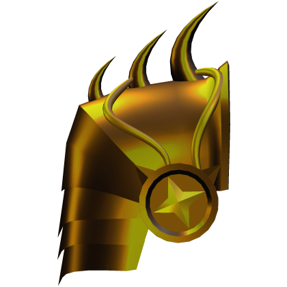 Dark Gold Knight Pauldron (Right)