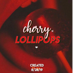 cherry lollipops