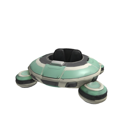 UFO Spacecraft Model V2 - Flying UFO Scripted