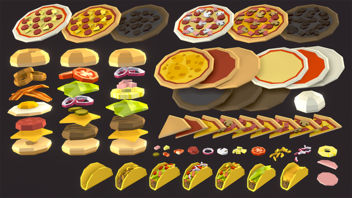 Polygon Food Pack preview 2