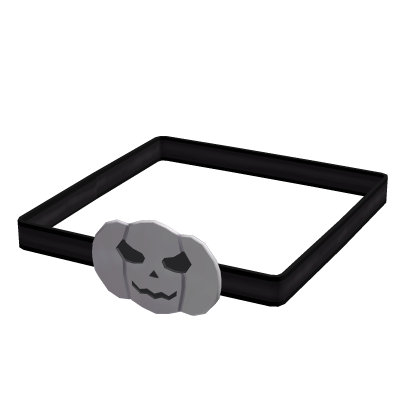 Leg Halloween Pumpkin White Belt R ♥