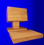 wooden computer