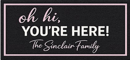 Square Two-Sided Decal