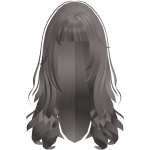 long luscious curly beauty hair in dust brown