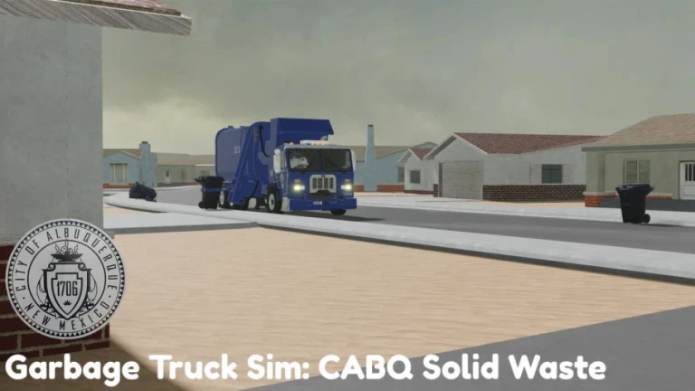 Garbage Truck Sim Cabq Solid Waste Play On Roblox