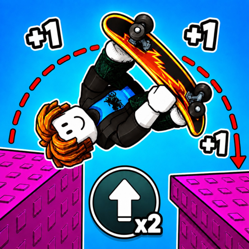 +1 Skateboard Jump Escape!