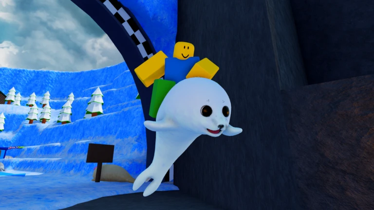 Surf on a Seal! [RACING MODE!]