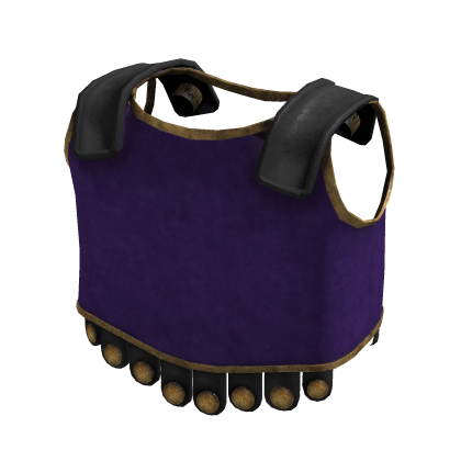 Purple and Black Royal Lorica Musculata