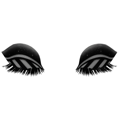 Gothic Black White Lolita Eyeshadow Vkei Emo 1.2