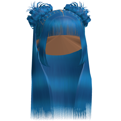Braided Bun Bussdown Cyan