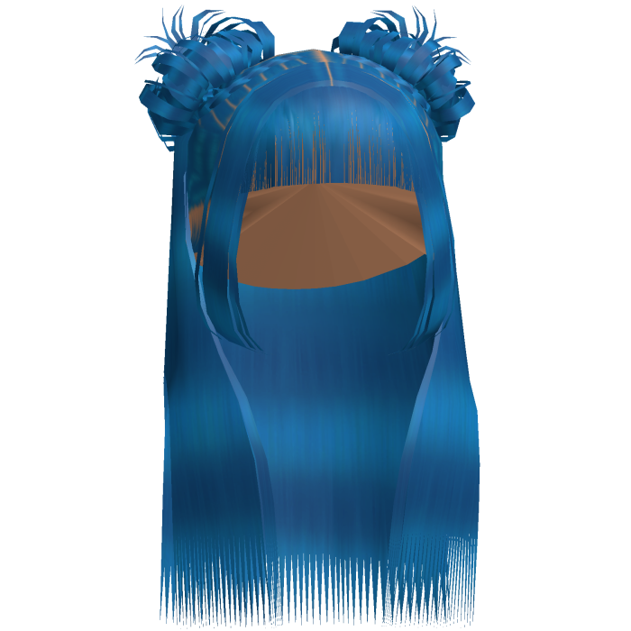 Braided Bun Bussdown Cyan