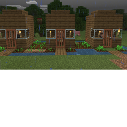 Minecraft village