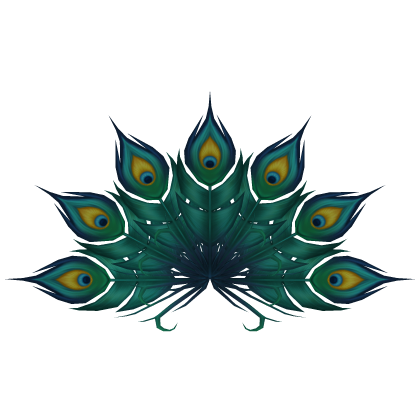 Peacock Tail Feathers