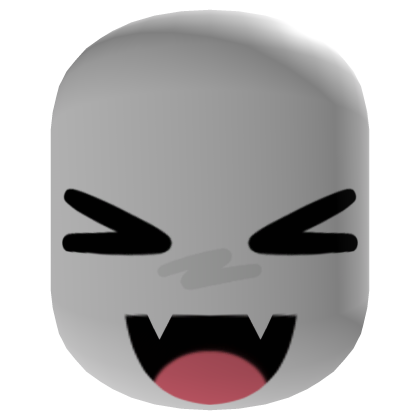 Silly Happy Fanged Smile - Bright/Max White