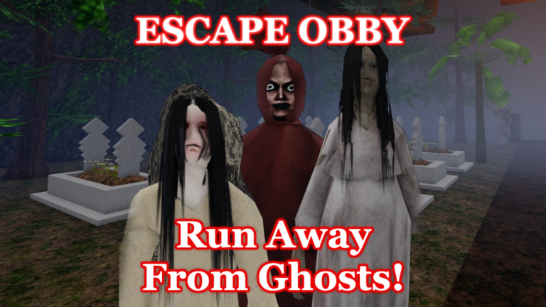 Run away from Ghosts! (Escape Obby) screenshot 1