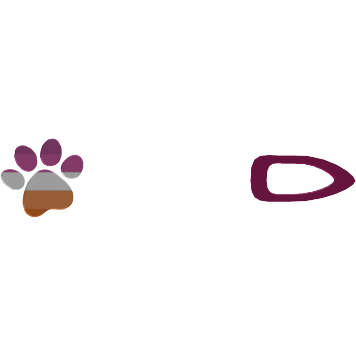 ♡ wlw paw hair clip