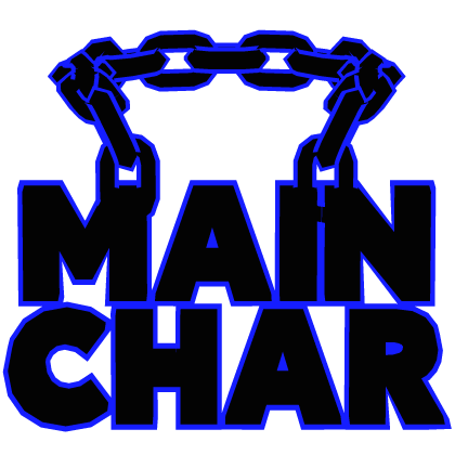 Cartoony Blue Main Char Chain Roblox item