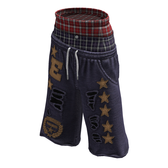 All Star Layered Shorts ⭐ (Purple)