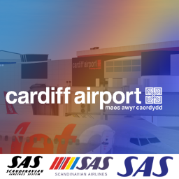 SAS I C a r d i f f Airport