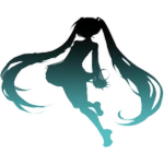 Sillhouette Miku