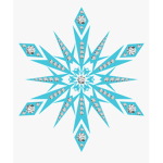 The snowflakes From Frozen