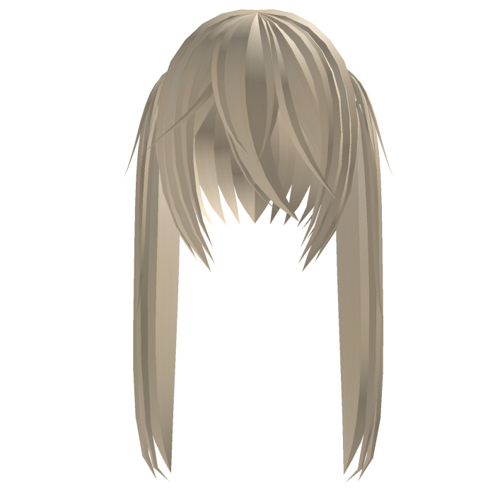 Cute Kawaii Long Moe Pigtails in Blonde
