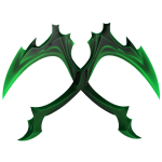 [CODE DOGR] Double Green Scythes