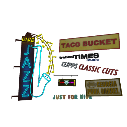 Left 4 Dead 2 - Generic Business Signs