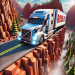 Dangerous Cliff Driving 🚚 Truck obby