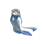 BB Winter Snow Queen White & Blue Gown Dress