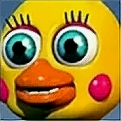 FNaF World - Toy Chica's Icon (Cursed) Roblox decal