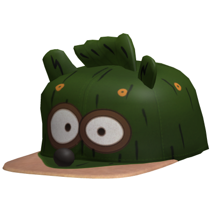Sideswept Green Rigby Cap Roblox item