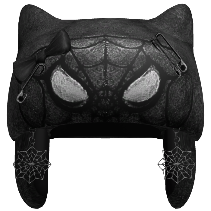 Black Gothic Spiderman Ushanka