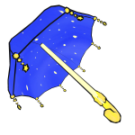 Star Shimmer Umbrella