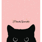 Peachy sparkle