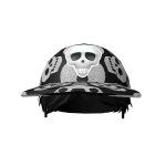 Y2k Skeleton Sparkle Hat + Hair