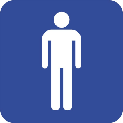 Male Toilet Sign Roblox decal