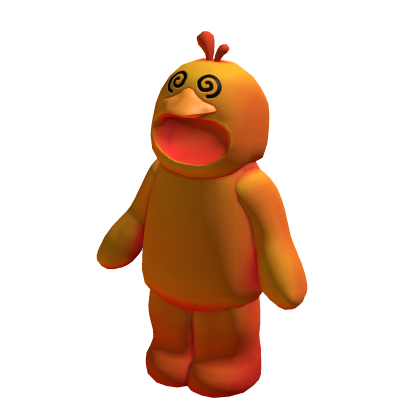 Orange Confused Duck Bodysuit thumbnail