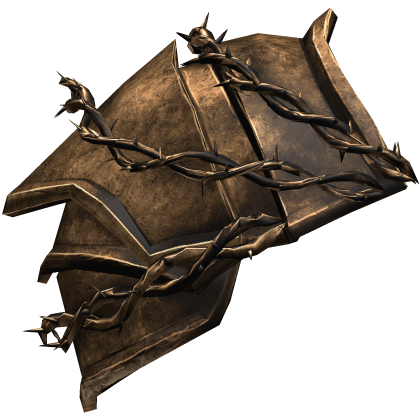 Right Bronze Steel Thorned Knight Pauldron Roblox item