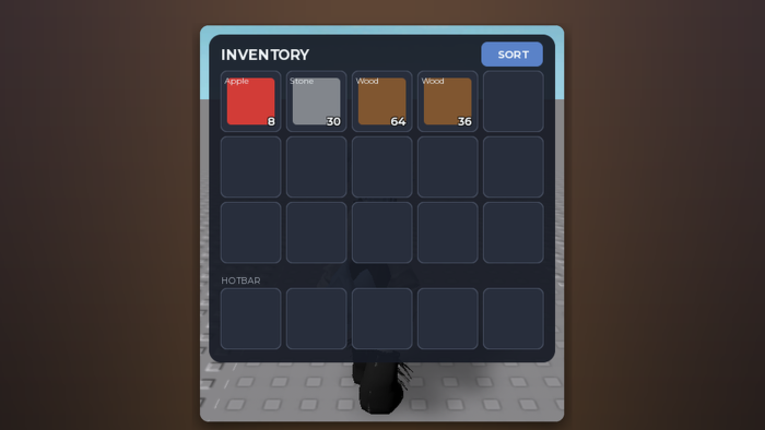 Inventory System Grid Hotbar Drag Stack Kit preview 5