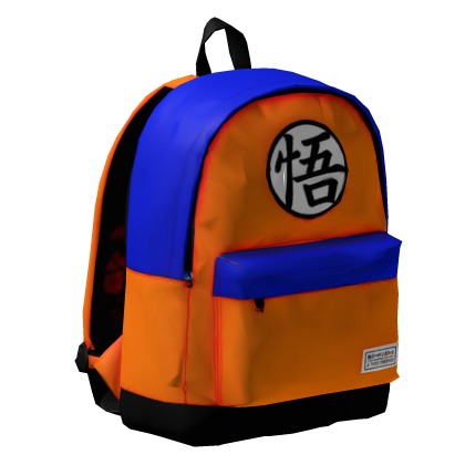 Goku Orange Backpack Roblox item