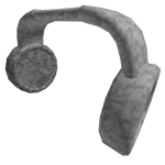 Grey  Headphones