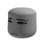 {🌙} Soft Reserved Girl Face - Dynamic Head