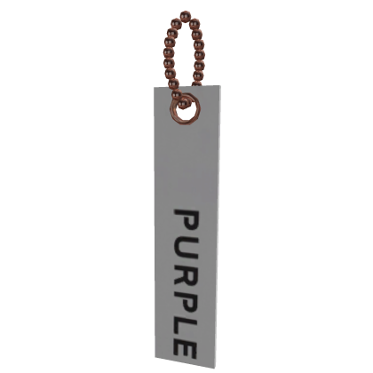 Purple Brand Tag
