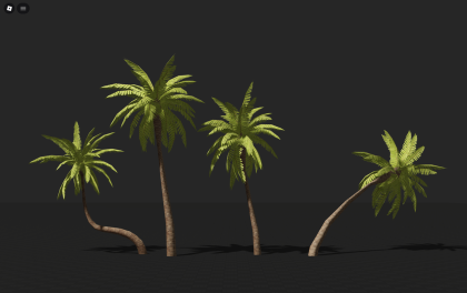 Game Ready PBR Palm Trees preview 3